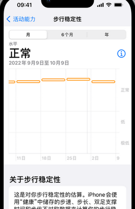 泽州iPhone手机维修如何在iPhone开启'步行稳定性通知'