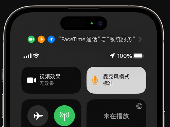 泽州苹果授权维修网点分享iPhone在通话时让你的声音更清晰 