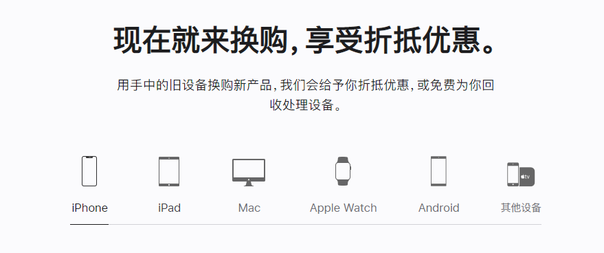 泽州苹果手机维修分享iPhone以旧换新的去处 